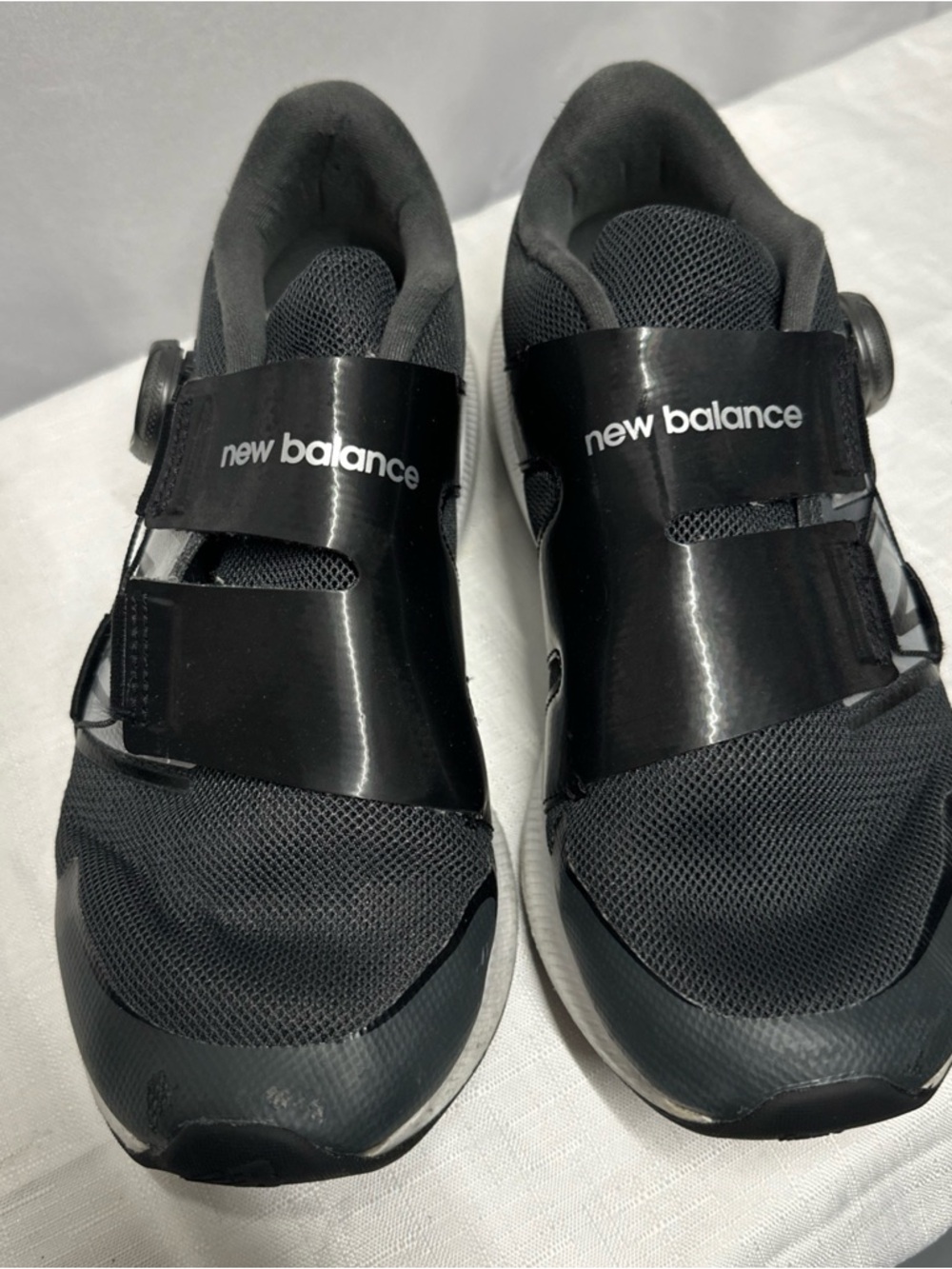 New Balance Kids Black Slip-On Athletic Sneakers